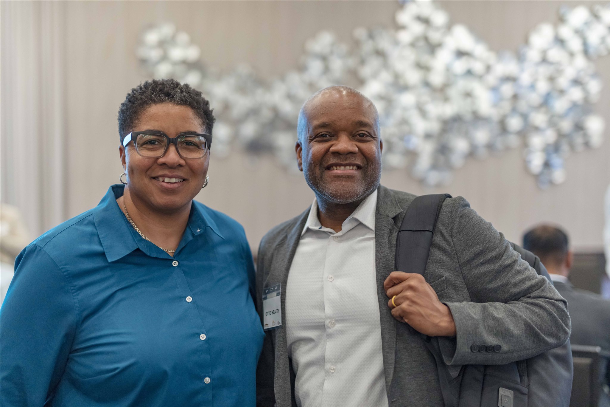 Dining at the symposium