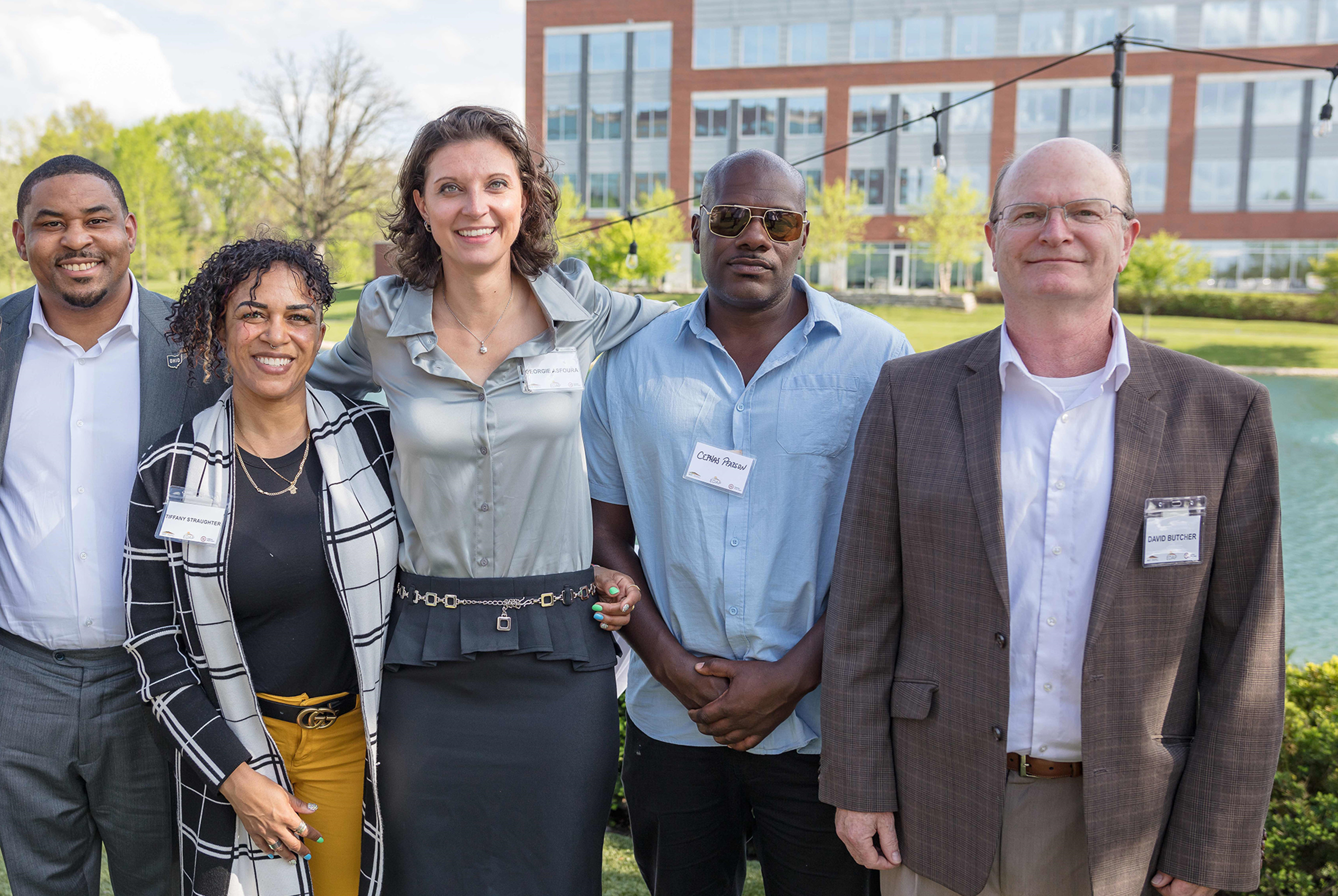 Dining at the symposium